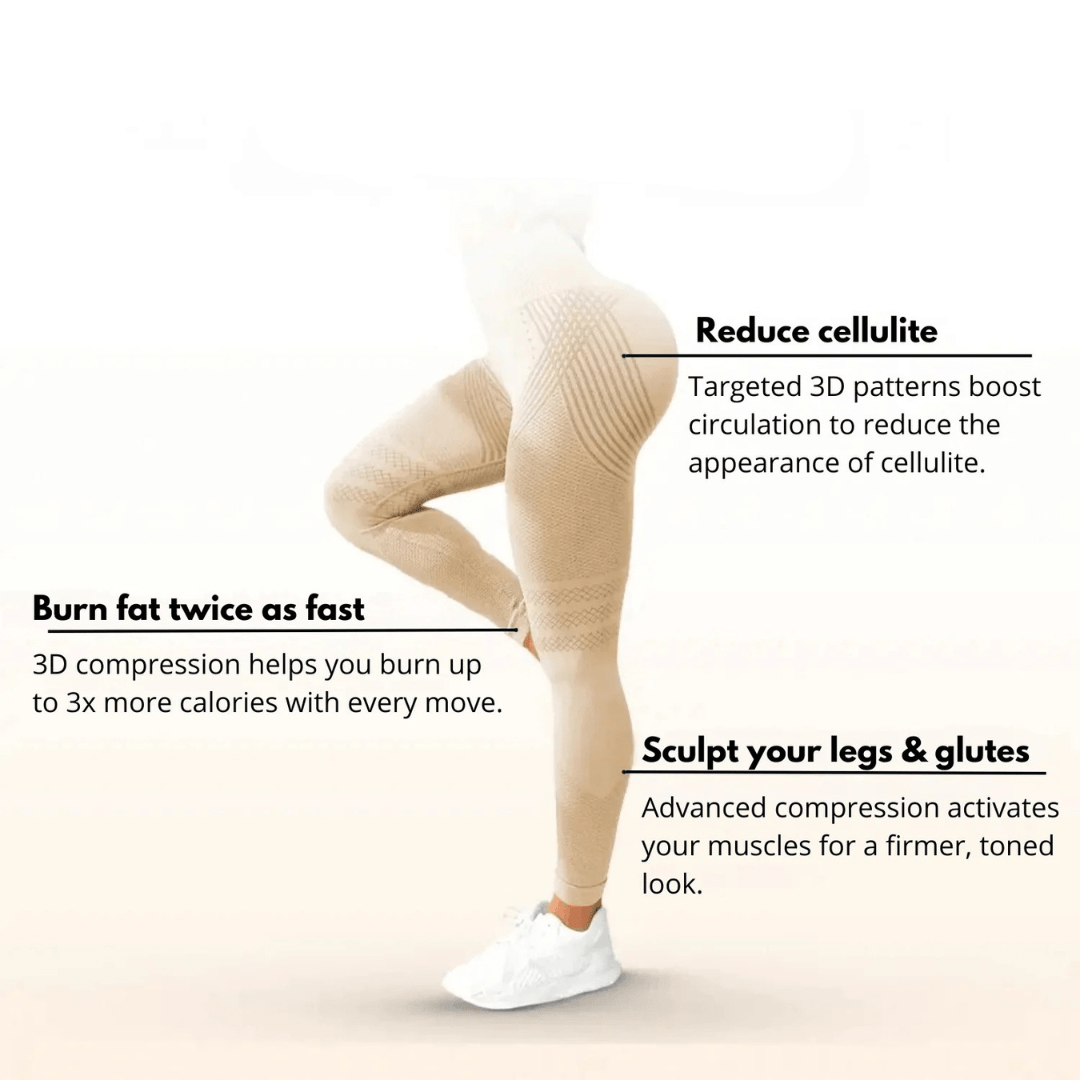 Seamless Anti Cellulite Leggings