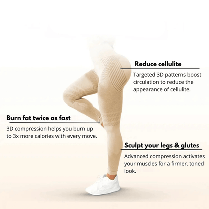 Seamless Anti Cellulite Leggings